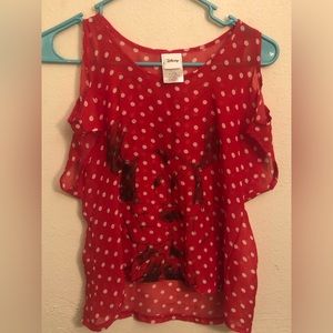 Disney girls 10-12 see through shirt